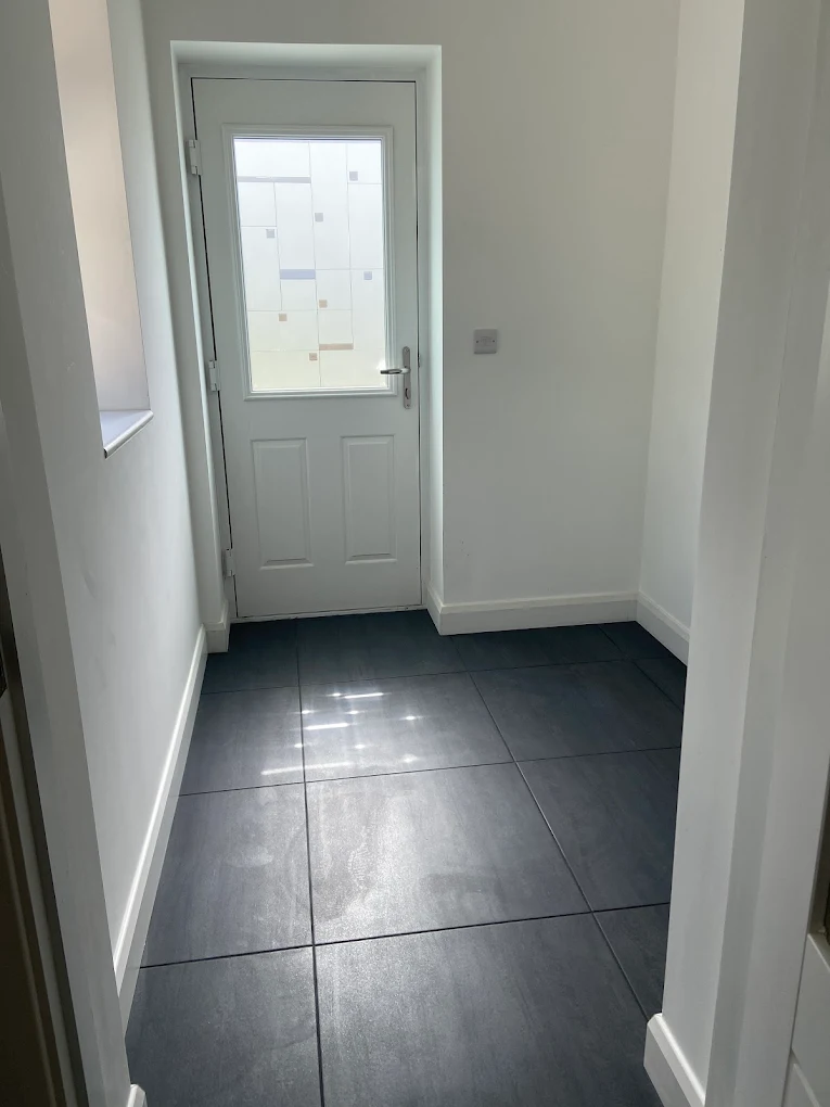 Porch floor, Trowbridge — after